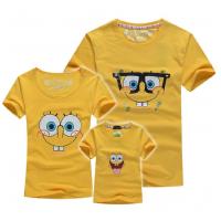 CSWGX-FT007 ”SpongeBob“Family Shirt (Dad+Mom+Baby)