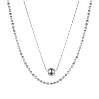 CSLXXL01977 韩时尚简约创意轻奢圆珠吊坠项链 Korean Fashion Simple Creative Light Luxury Round Bead Pendant Necklace